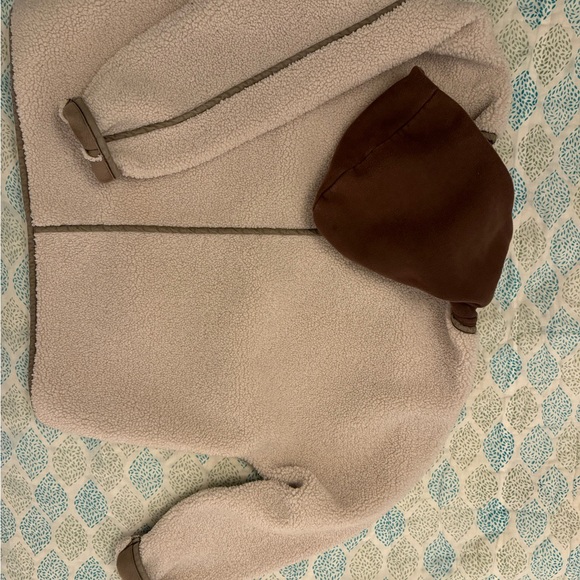 Cream Teddy Jacket - Picture 2 of 2